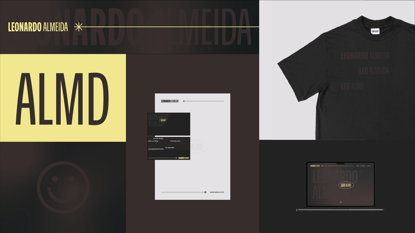 Leonardo Almeida - VIsual identity