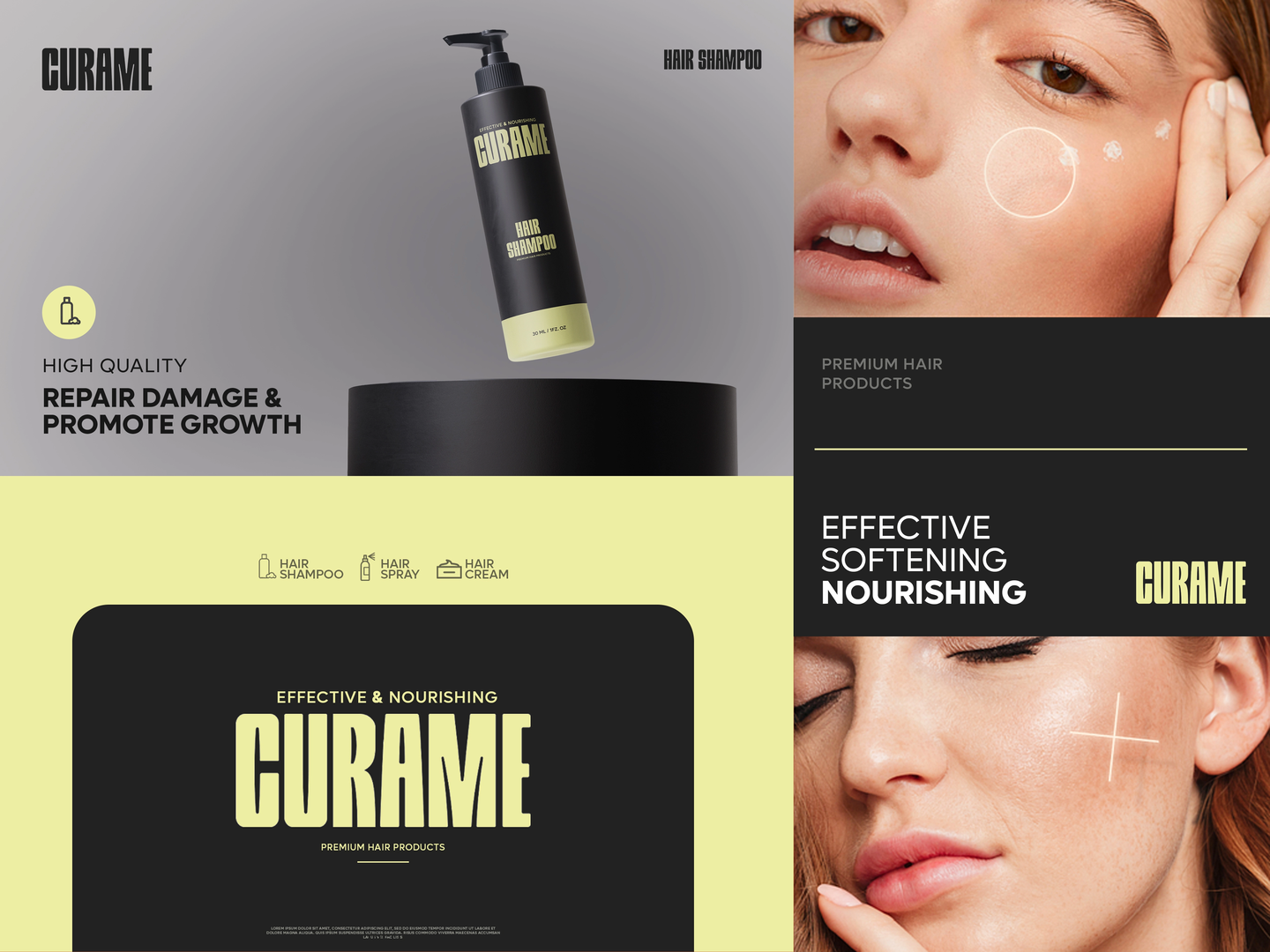 Meet Curame a Hair Care Brand!