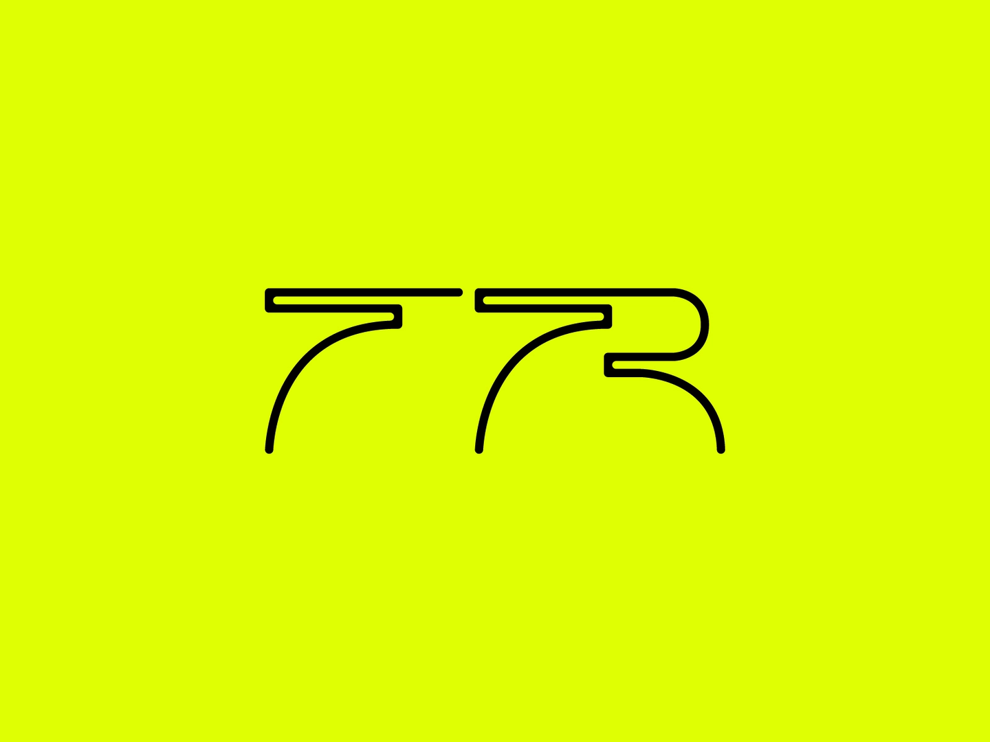 TR - Lettering sketch