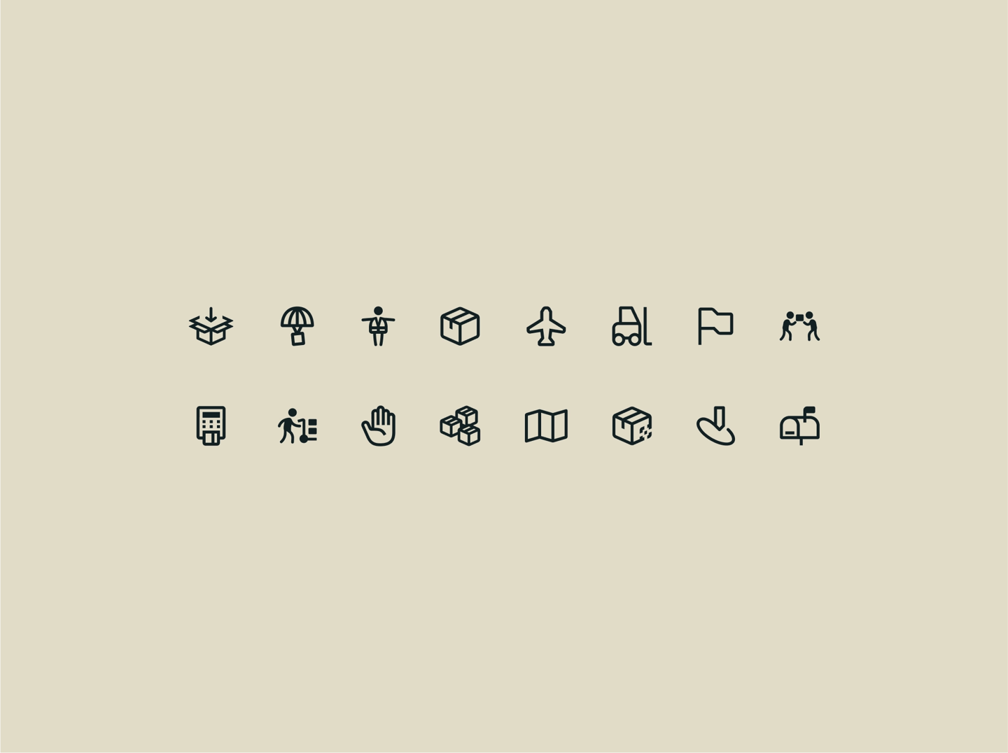 Logistics Icons