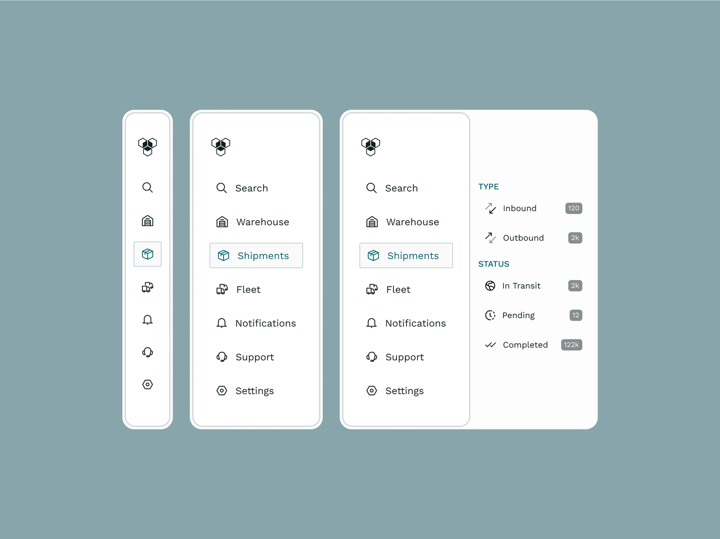 Sidebar Navigation