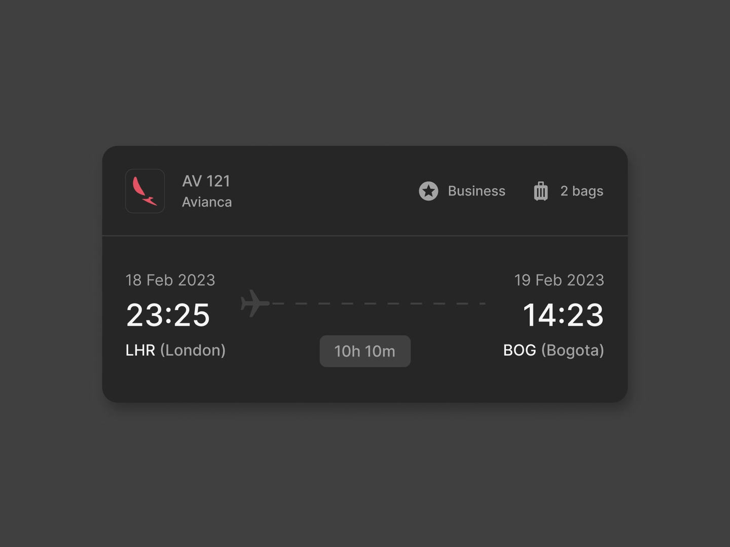 Travel card 