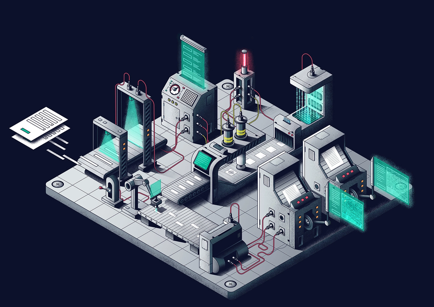 Data Processing Illustration