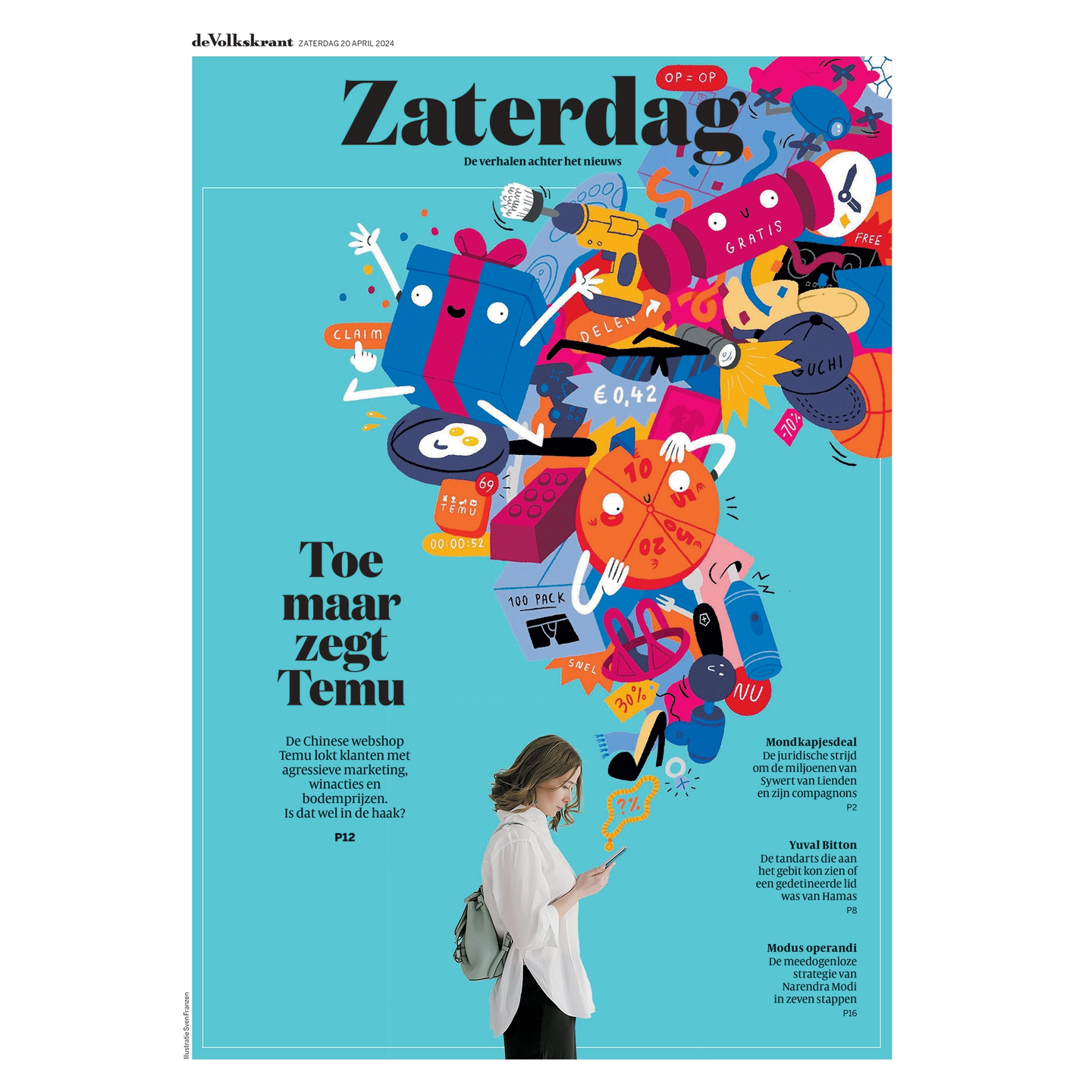 Newspaper cover