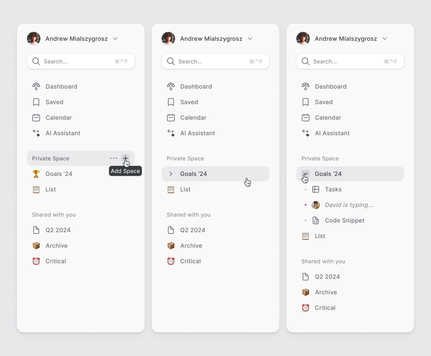 App Navigation