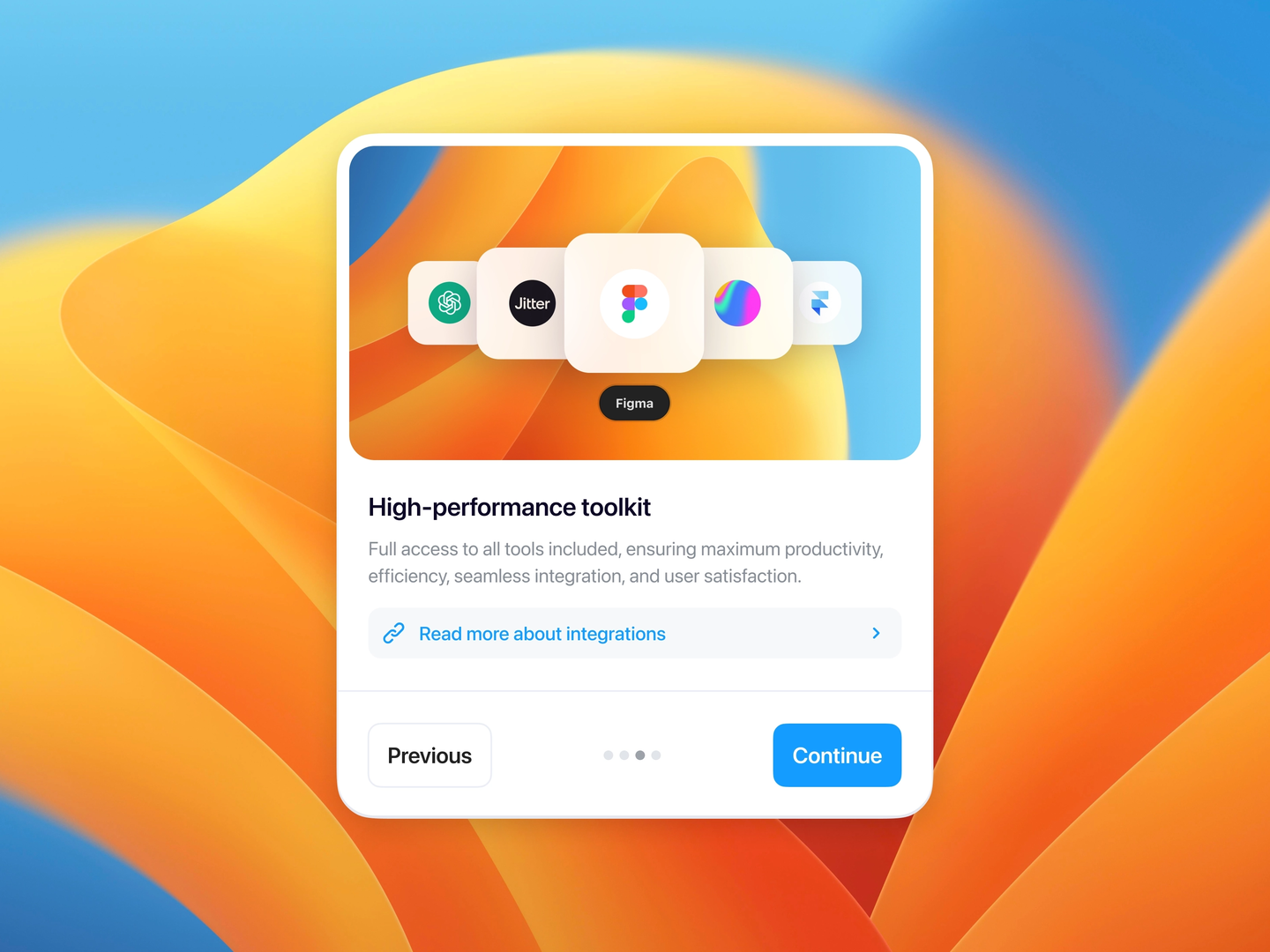 toolkit modal