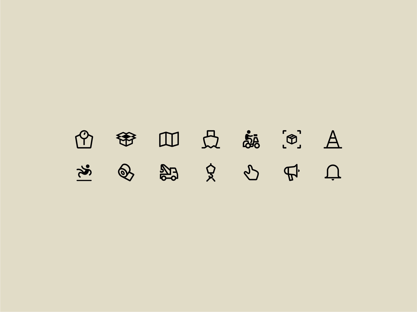 Logistics Icons 2