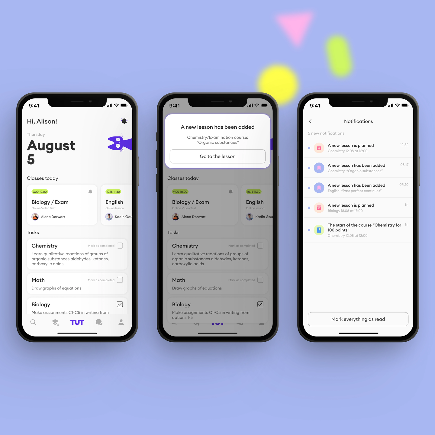 Tutorы | study app 