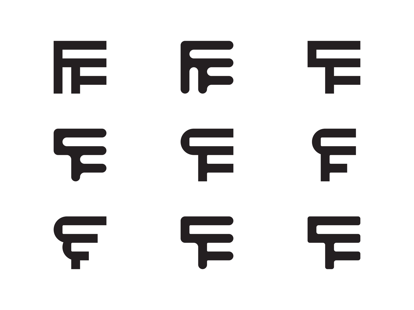 Futurity fest monogram