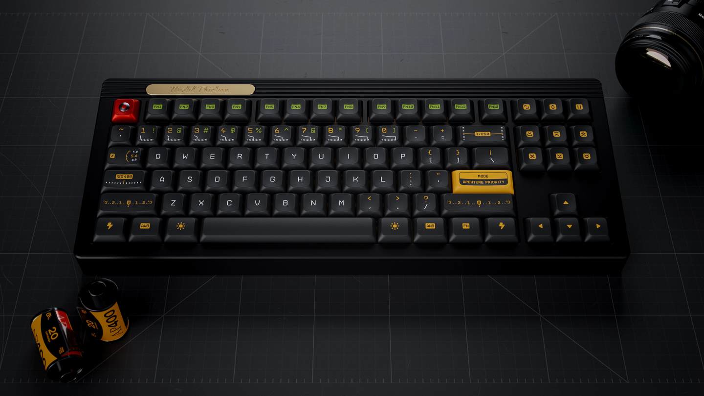 Working on kitting for a new keycap set