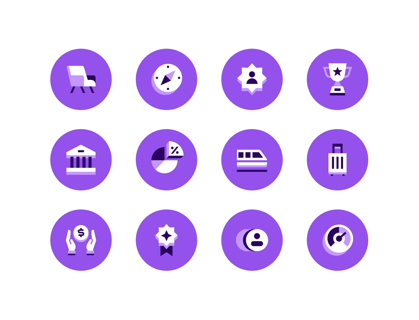 Rippling Badge Icons