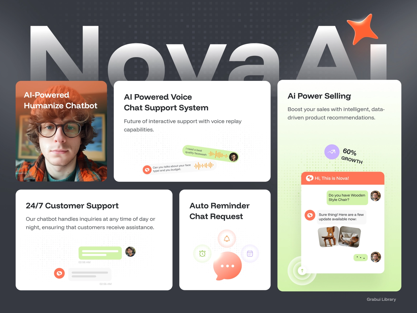 NovaAI — Technology Website Design