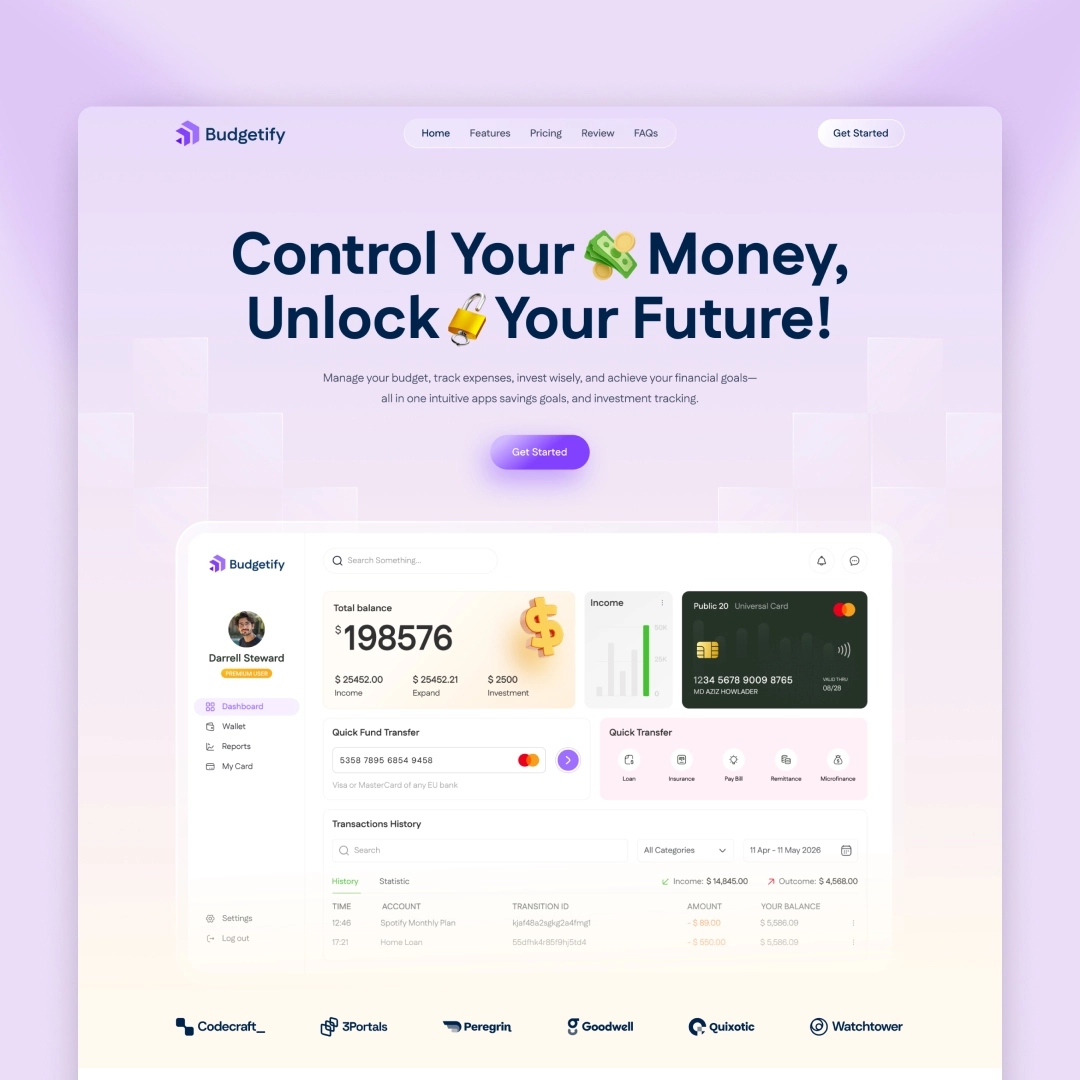 Launch Your Finance or SaaS Business in Minutes