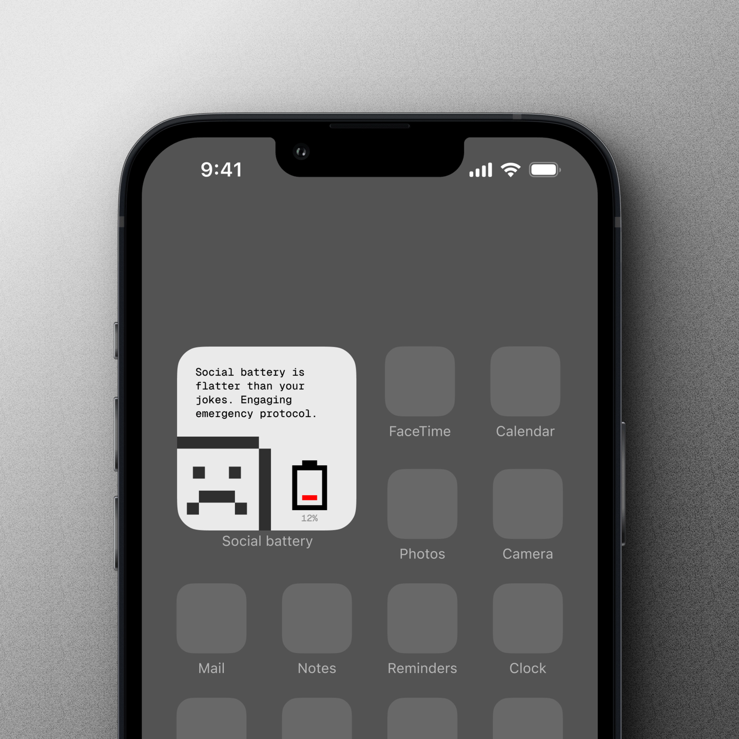 petty social battery